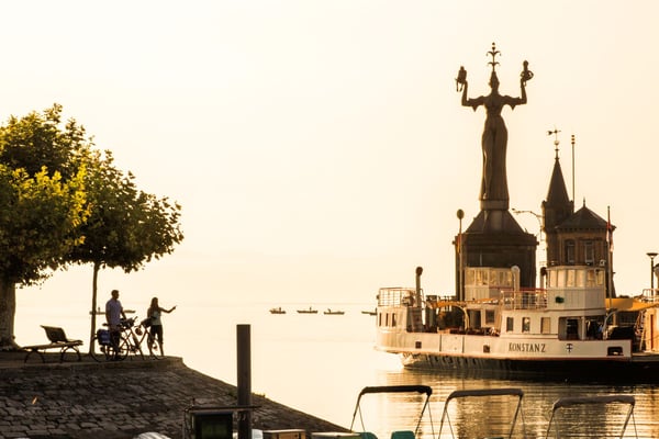 Konstanz Hafen / Nachweis: www.radweg-reisen.com