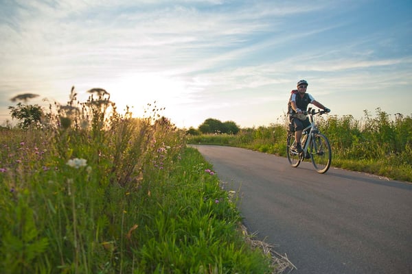 Durch den Müritz-Nationalpark und dann einmal um den größten deutschen Binnensee auf der Mecklenburgischen Seenplatte führt der abwechslungsreiche Müritz-Rundweg. ©1000seen.de/Christin Drühl