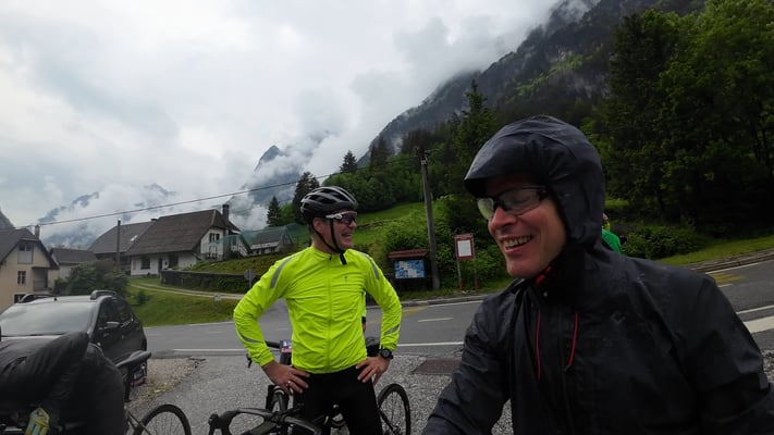 Wetter schlecht. Stimmung gut. ©