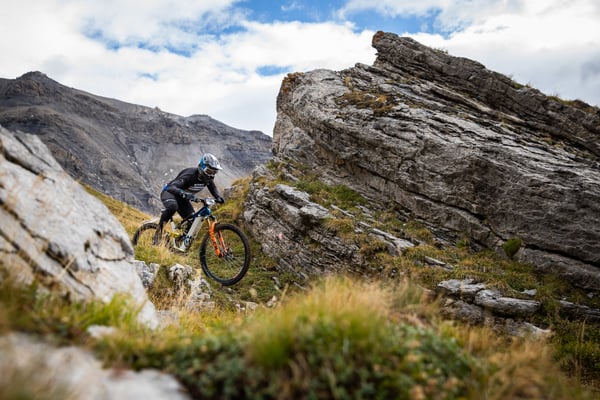 Husqvarna E-Bicycles Racing Crans Montana: Alexandre Fayolle vor seinem vorzeitigen Aus