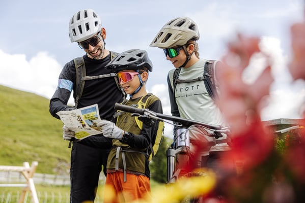 Bei der Family Challenge am Sonntag war Teamgeist gefragt.  Copyright Arosa Tourismus 