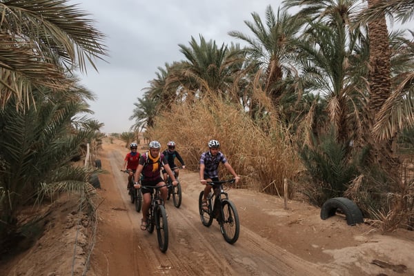 Zur Feier der neuen Kooperation zwischen THOK und „From 0 to Atlas“ entstand die THOK Moroccan Tour: Vier unvergessliche Tage auf dem Bike ©