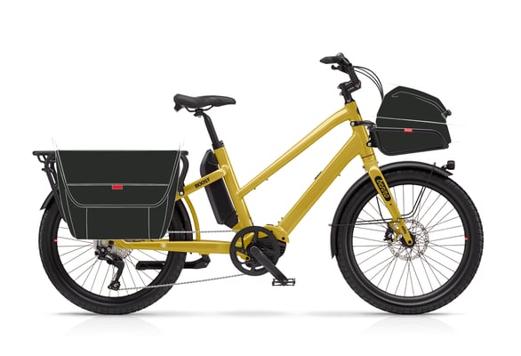 Benno Bikes Boost in der Farbe Neon Yellow