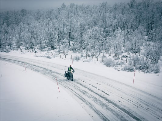 Impressionen: Cycling Norway in Midwinter: A Nine-Day E-Cargo Bike Journey Through Extreme Cold © Markus Stitz