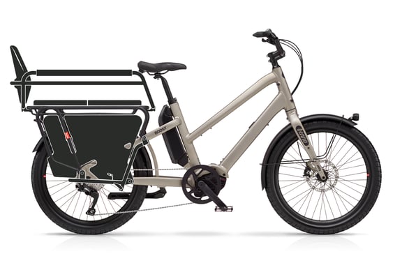 BENNO BOOST CX SPEED: Farbe TITANIUM GREY - EASY FAMILY-D