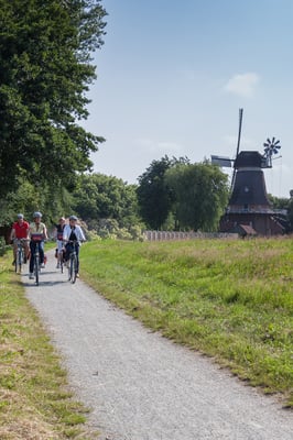 Kreuzfahrt durch Ostfriesland ¬¬– Mit Gelegenheit zur Radtour auf der Insel Borkum und Besuch der Meyer Werft