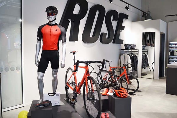ROSE Bike Store Einkaufszentrum dodenhof / Foto: ROSE Bikes