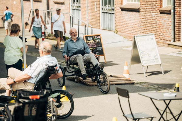 Selbstverständlich standen auch die anderen Modelle von Hase Bikes für Probefahrten bereit. ©Hase Bikes
