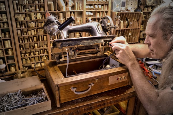 steampunk coffee machine - kaffeemaschine - dan aetherman