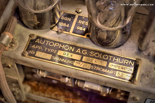 radio lorenz t rex imperator audiophon dan aetherman steampunk art