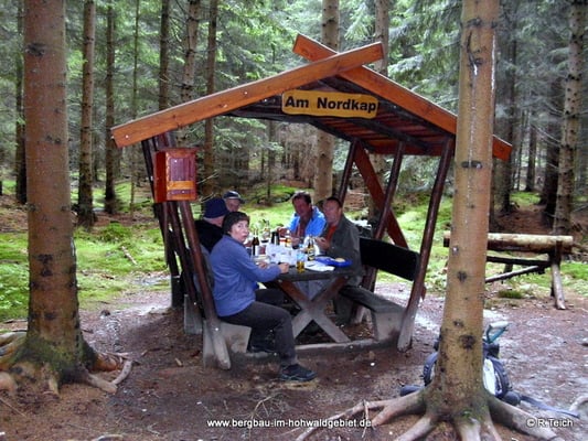 Rastplatz am Nordkap