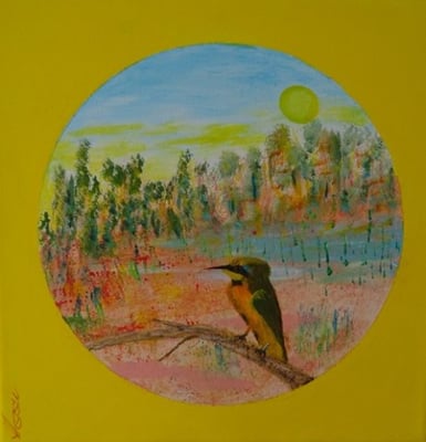 Bild Nr. 279, Format 30/30, Pirol, Preis Fr. 260.00