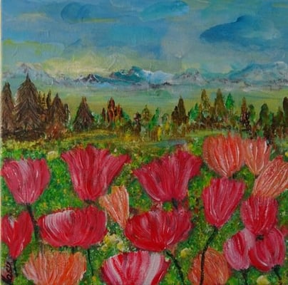 Bild Nr. 291, Format 30/30, Blumenbergsicht, Preis Fr. 160.00