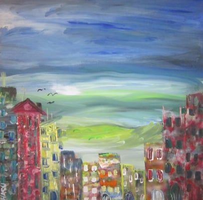 Bild Nr. 85, Format 50/50, Alternde Stadt, Preis Fr. 260.00