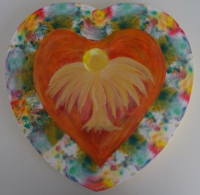 Bild Nr. 256, Format Herz 30/30, Gold-Engel, Preis Fr. 190.00