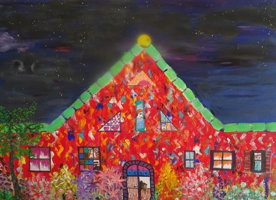 Bild Nr. 226, Format 70/50, Häxehüsli, Fr. 580.00