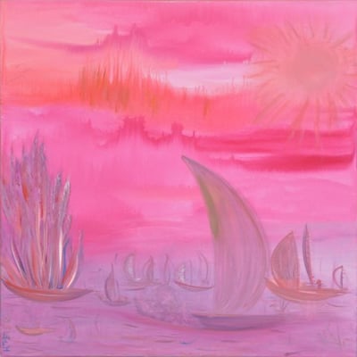 Bild Nr. 134, Format 70/70, Segelboote, Preis Fr. 590.00