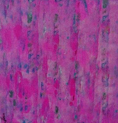 Bild Nr. 257, Format 30/30, Pink-Vorhang, Preis Fr. 130.00