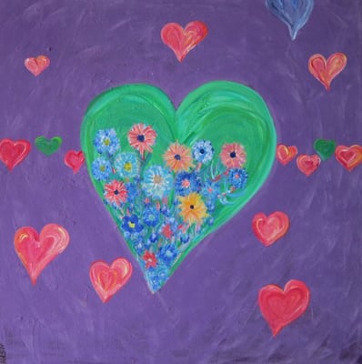 Bild Nr. 121, Format 60/60, Herzig, Preis Fr. 565.00