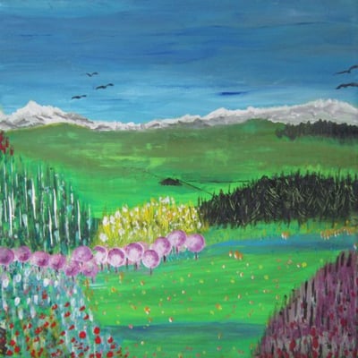 Bild Nr. 176, Format 30/30, Ballon-Treffen, Preis Fr. 210.00