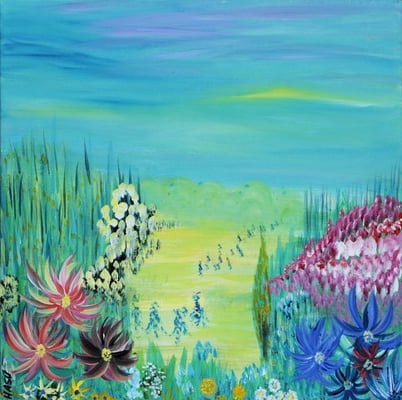 Bild Nr. 60, Format 40/40, Pilgerweg, Preis Fr. 270.00