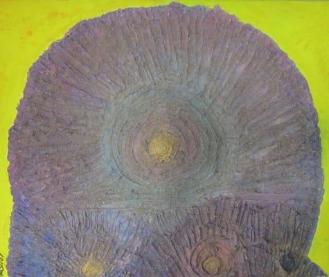 Bild Nr. 92, Format 60/50 3-Dimensional, Versteinert, Fr. 440.00