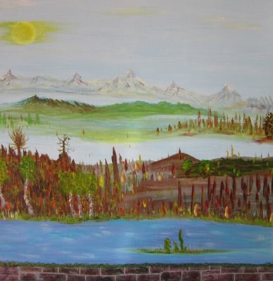 Bild Nr. 203, Format 50/50, Überflutet, Preis Fr. 280.00