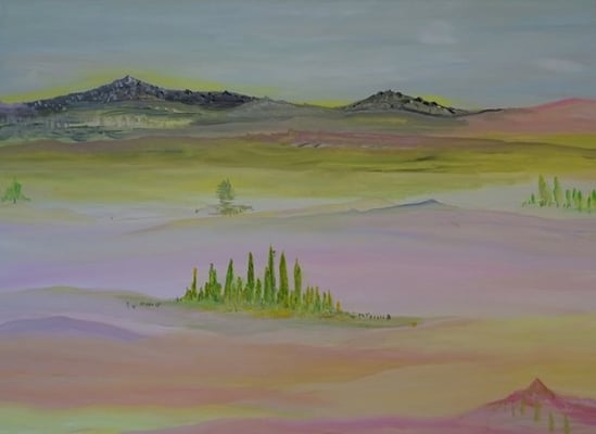 Bild Nr.223, Format 70/50, Farbiges Nebelmeer, Fr. 480.00