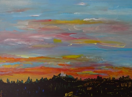 Bild Nr. 244, Format 70/50, Gute Nacht, Fr. 520.00