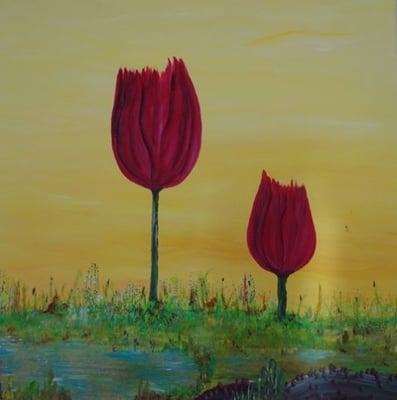 Bild Nr. 255, Format 50/50, Tulpen Wohnung, Preis Fr. 700.00