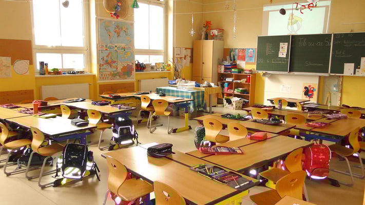 Ein Klassenraum