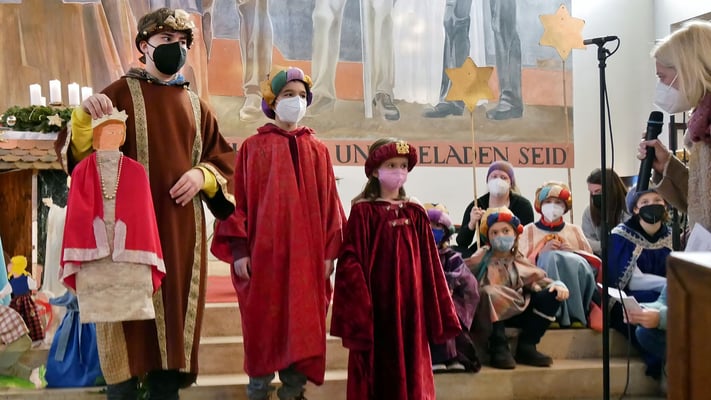 Vierter Tag, Sternsinger Messe