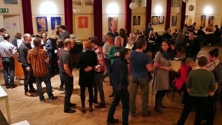 Vierter Adventsamstag, im Pfarrsaal.