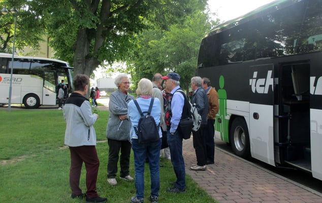 Sonntag: Abfahrt von Gotha nach Karlsbad