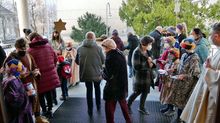 Vierter Tag, Sternsinger Messe