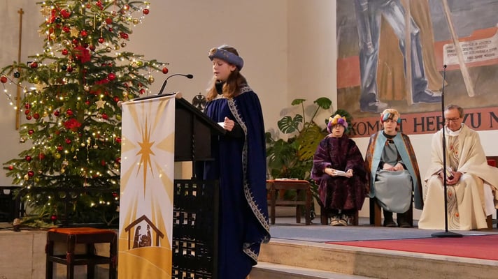 Dritter Tag: Sternsinger Messe.