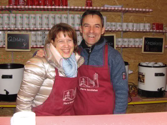Vierter Advent Sonntag, Punschhütten Team