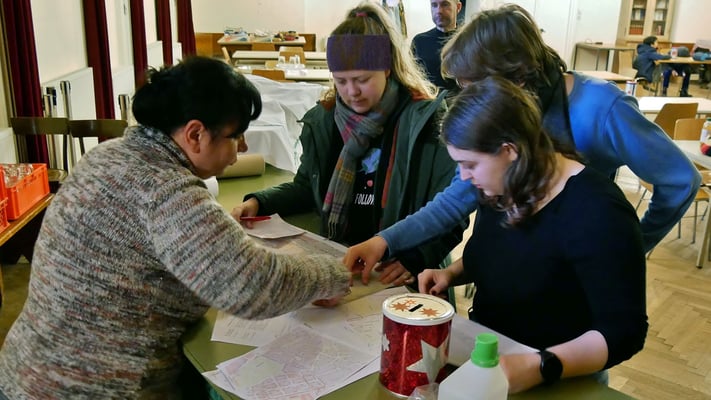 Dritter Tag, Routenplanung