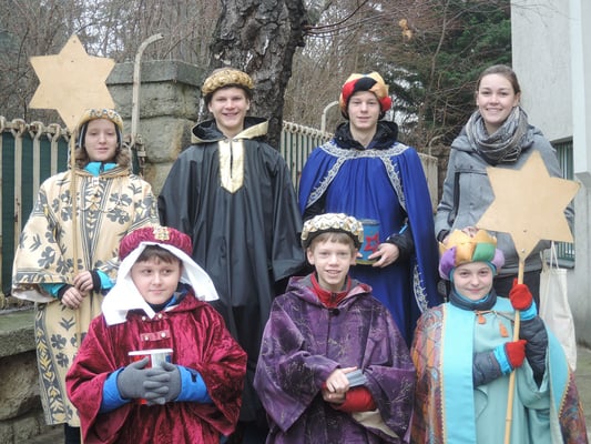 Samstag: Sternsinger Gruppen am Vormittag