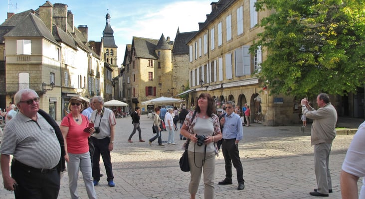 Montag: Sarlat-le-Caneda Abendspaziergang