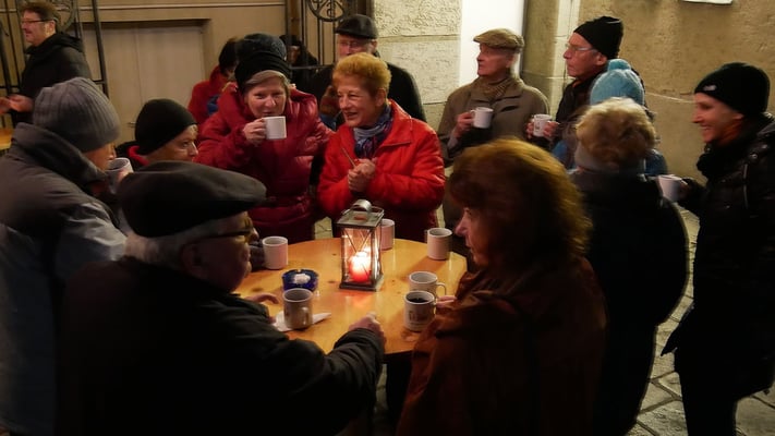 Punschhütte am dritten Adventsamstag