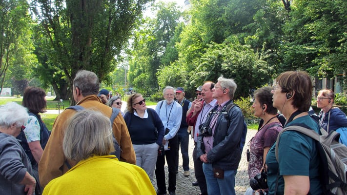 Freitag: Beginn des Stadtrundganges durch Leipzig