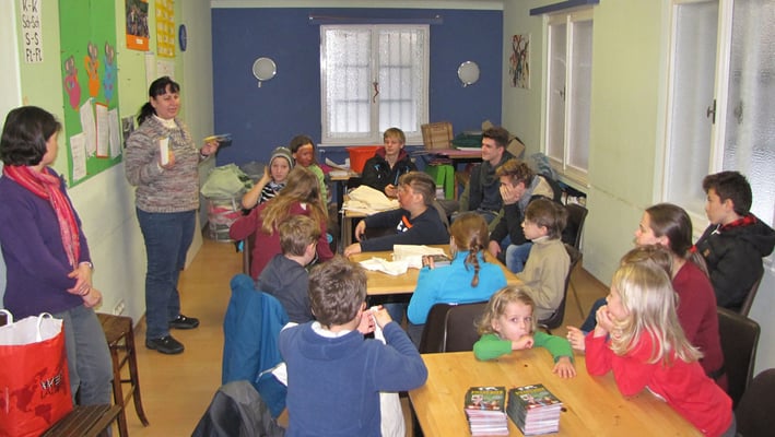 Montag: Vorbereitung im Jungscharheim