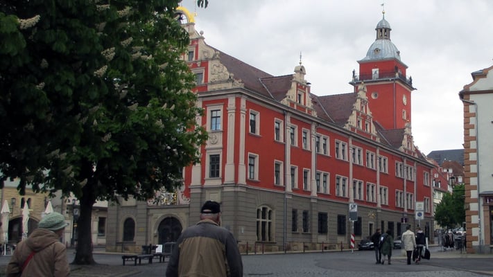 Mittwoch: Rathaus von Gotha