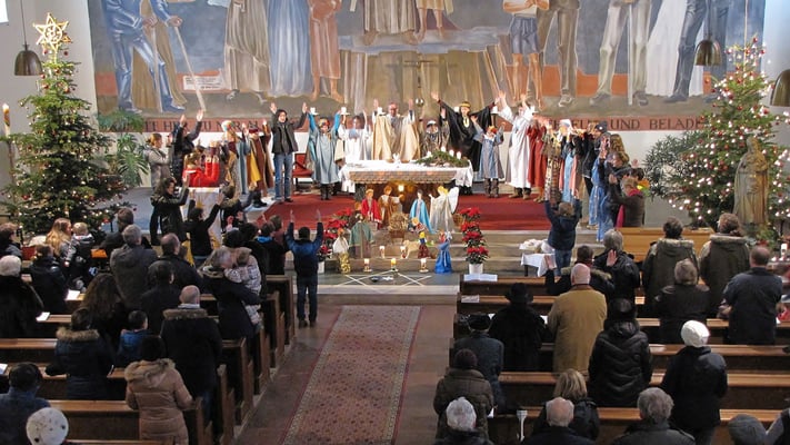 Mittwoch: Sternsinger Messe, Vater Unser