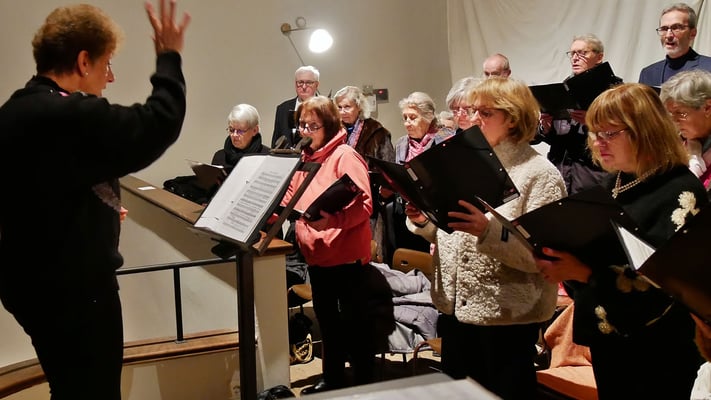 Christmette, Kirchenchor