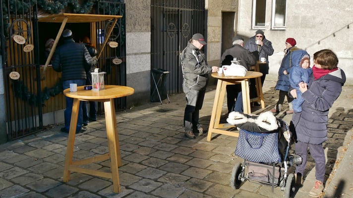 Punschhütte am zweiten Adventsonntag