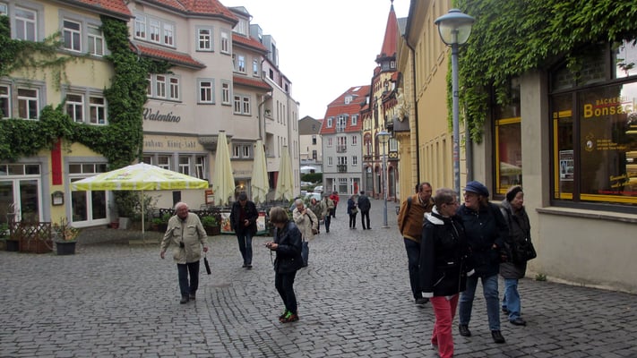 Mittwoch: Rundgang durch die Altstadt von Gotha