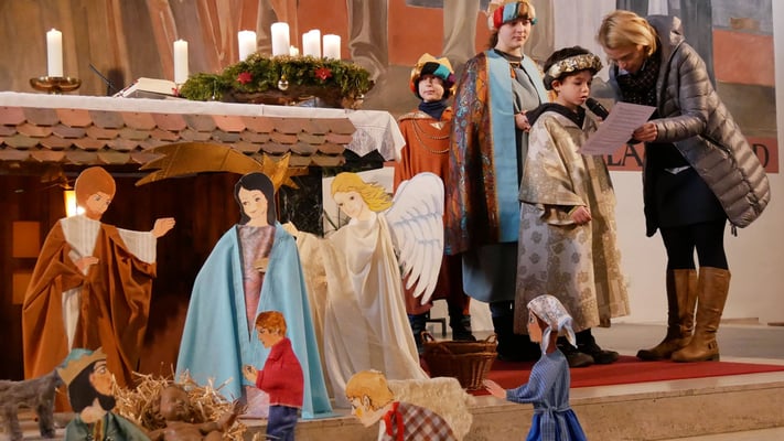 Dritter Tag: Sternsinger Messe.