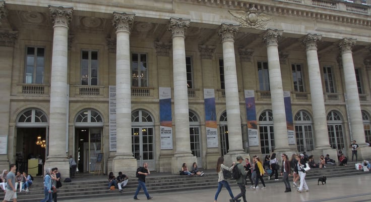Mittwoch: Bordeaux, Grand Theatre und Oper